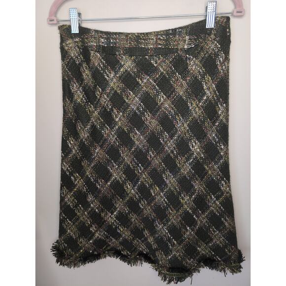 Allen by Allen Swartz tweed knit chic skirt blazer set 6 - Picture 7 of 11